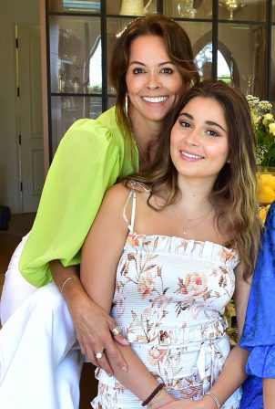 Brooke Burke - Celebrates her daughter Sierra Fisher`s graduation from High School in Malibu